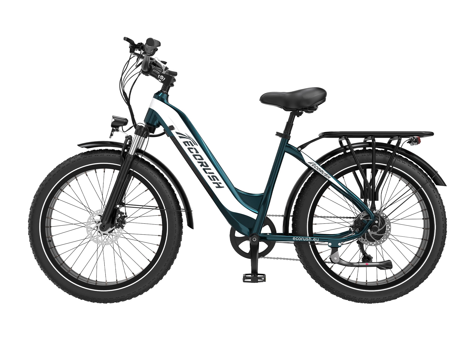 Ebike with 26*4.0 Inch Wide Tires